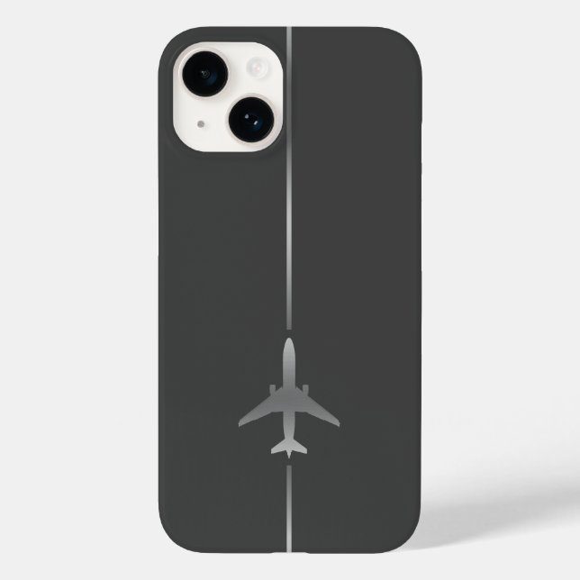 Minimalist Aviation Case-Mate iPhone-fodral (Baksida)