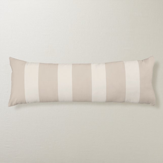 Minimalist Beige Body Pillow Kroppskudde (Framsidan)