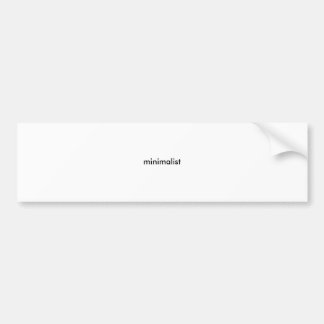 minimalist bildekal