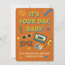 Minimalist Birthday - Elegant Modern Party Card Inbjudningar
