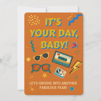 Minimalist Birthday - Elegant Modern Party Card Inbjudningar