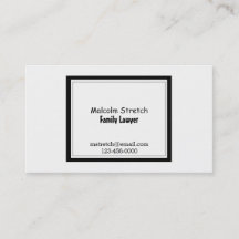 Minimalist Black and White Family Lawyer