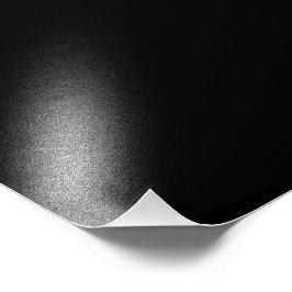 Minimalist Black Cat Silhouette  Fototryck