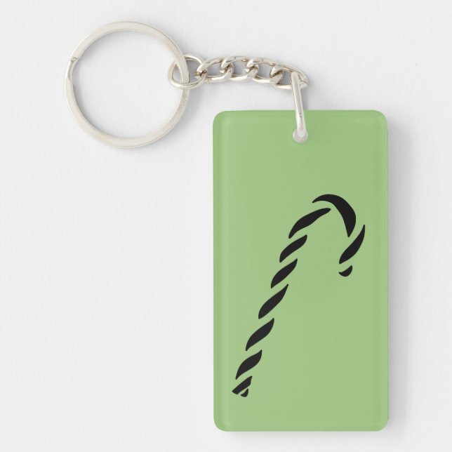 Minimalist Black Christmas Candy cane (Framsidan)