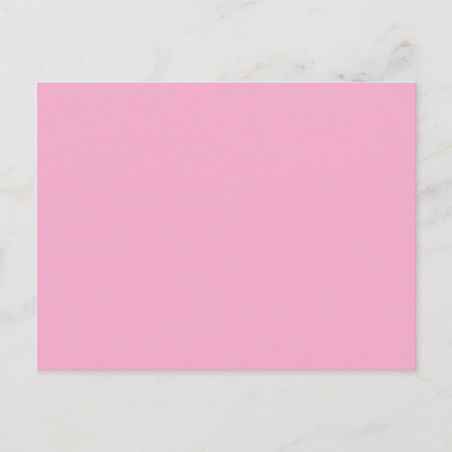 Minimalist Blush Pink Elegant Engagement Congratul Vykort (Framsida)