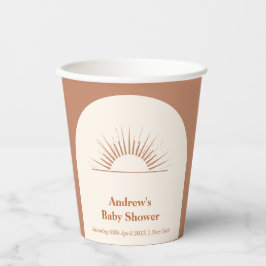 Minimalist Boho Arch Sunshine Baby Shower