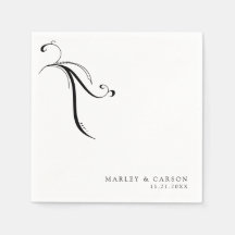 Minimalist Boho Bröllop Namn & Date