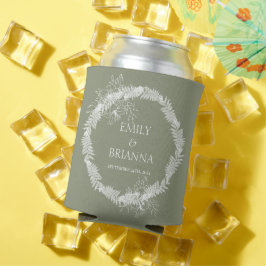 Minimalist Boho Sage Grönt bröllop