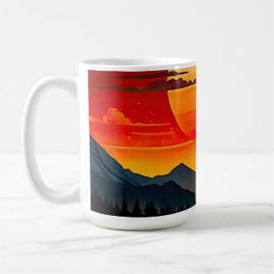 Minimalist BOHO Traveler Kaffemugg