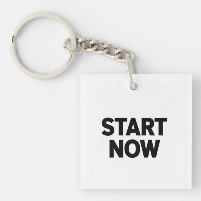 Minimalist bold start now text (Framsidan)