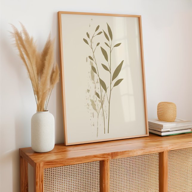 Minimalist Botanical Boho Poster (Skapare uppladdad)