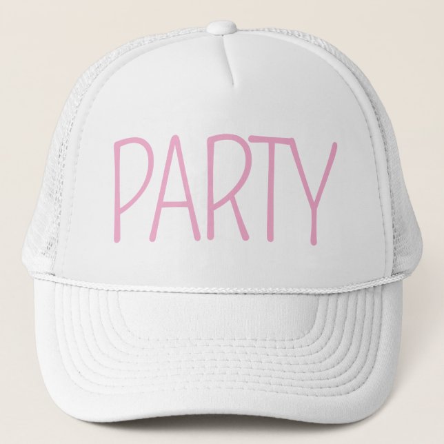 Minimalist Bridesmaid Party Hat Keps (Framsida)