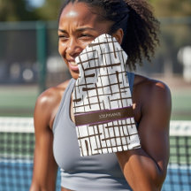 Minimalist Brown Linework Personalized | Dink Well