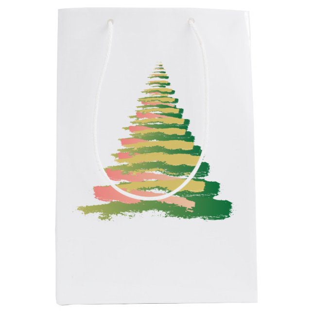 Minimalist Brushstroke Christmas Tree (Framsidan)