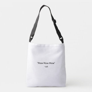 Minimalist Cat Silhouette Tote Bag - Cute Aestheti Axelväska