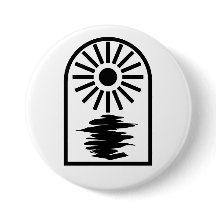 Minimalist Celestial Sun and water