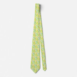 Minimalist Chartreuse Impressionist Blomma Slips
