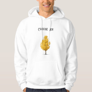 Minimalist Choose Joy Hoodie - Inspirerande Citat