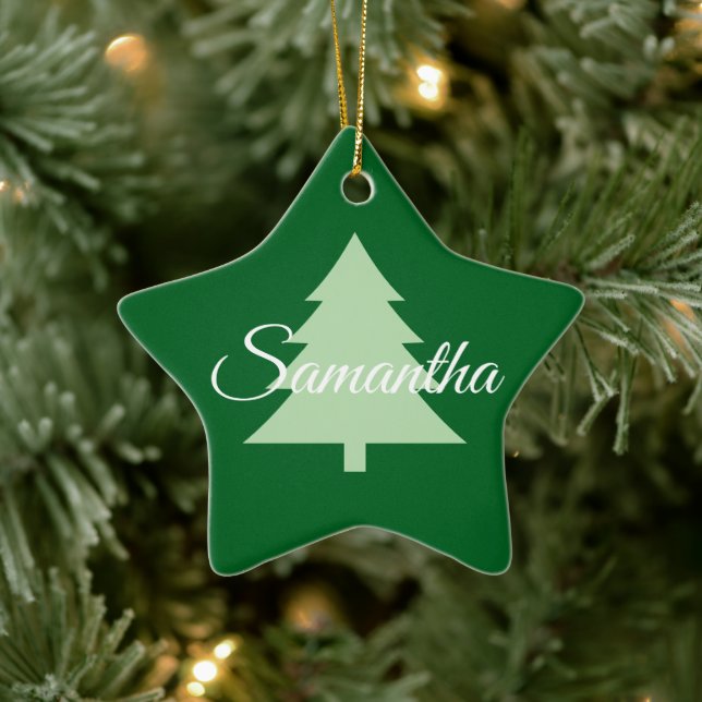 Minimalist Christmas ornament  (Träd)