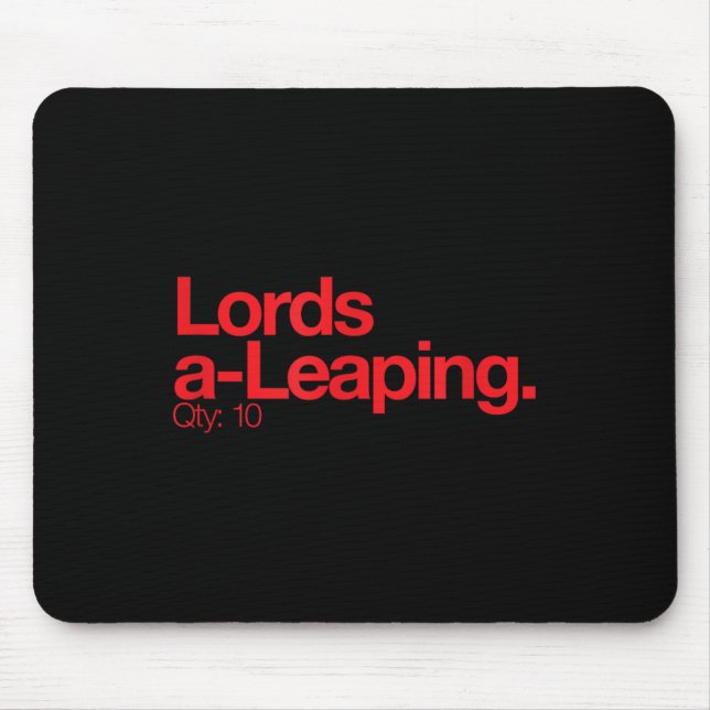 Minimalist Christmas T Shirt - Lords A Leang Q 10  Musmatta (Framsidan)