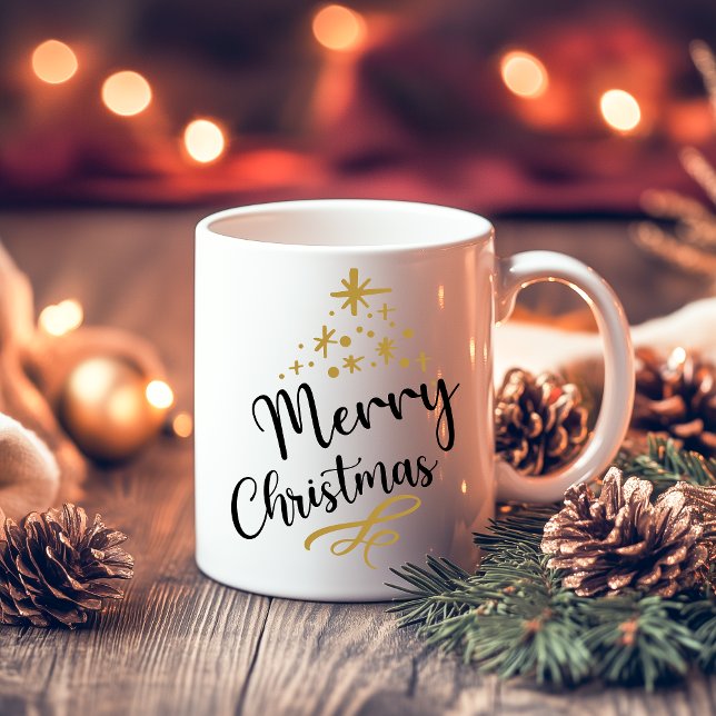 Minimalist Christmas Tree - Festive and Simple Mugg (Skapare uppladdad)