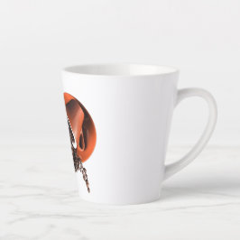 Minimalist Coffee Art Latte Mug | Cute Coffee gift