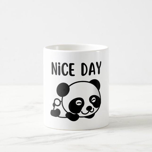 Minimalist Coffee Mug – Unique Saad Mug Design, Pe Kaffemugg (Center)