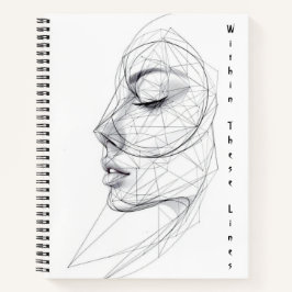 Minimalist Continuous Line Art Notebook