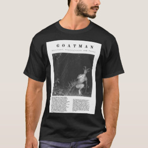 Minimalist Cryptids Goatman T Shirt