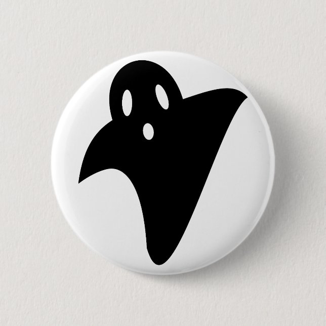 Minimalist cute ghost  knapp (Framsida)
