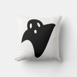 Minimalist cute ghost  kudde
