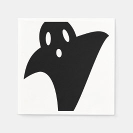 Minimalist cute ghost  pappersservett
