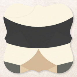 Minimalist Earth Geometry Journal –custom bracket  Underlägg Papper