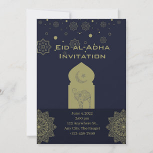 Minimalist Eid al-adha  Inbjudningar