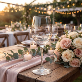 minimalist elegant stylish monogram script