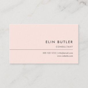 Minimalist enkla logotyprodnadrosor visitkort
