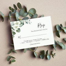 Minimalist Eucalyptus Löv Greenery Bröllop