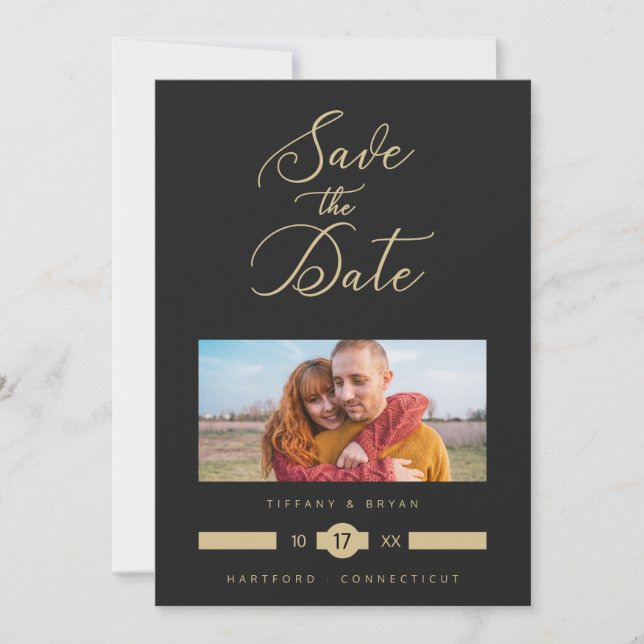 Minimalist Fancy Photo Golden Effect Typography (Framsida)
