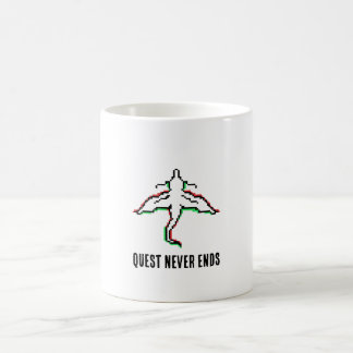 Minimalist Fantasy Dragon Art Kaffemugg