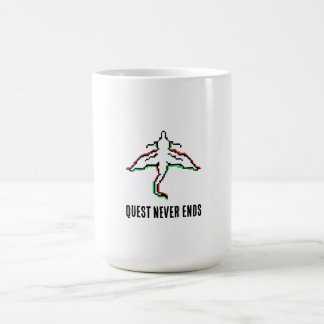 Minimalist Fantasy Dragon Art Kaffemugg