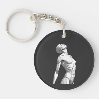 Minimalist Female Android Aesthetic Art - Bold Fut