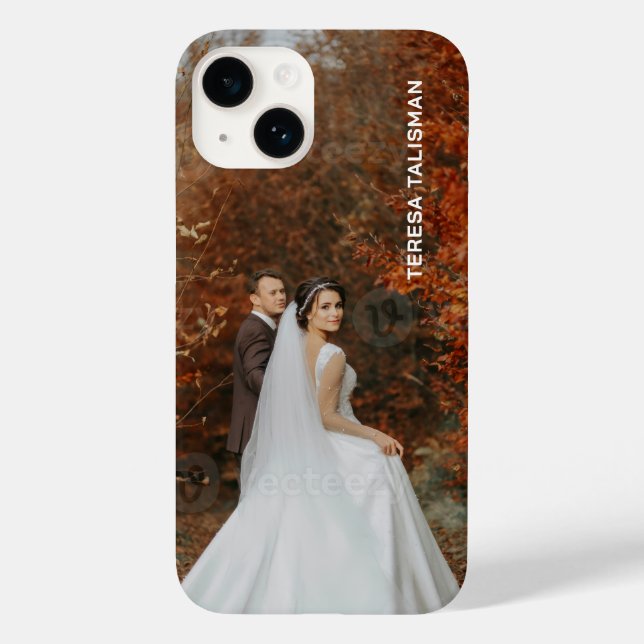 Minimalist Full Photo Photography iphone case (Baksida)