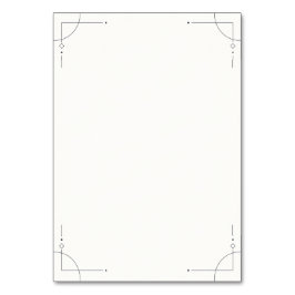 Minimalist Geometric Wedding Table Number Bordsnummer