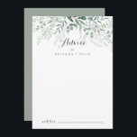 Minimalist Greenery Eucalyptus Bröllop Rådkort<br><div class="desc">Detta minimalistiska grönt eucalyptus bröllop-rådgivningskort är perfekt för ett rustiskt bröllop. Utformningen har grönt eucalyptus löv för vattenfärgsfärgers elegant. De här korten är perfekter för bröllop,  möhippa,  babydusch,  studentfest och mycket mer. Anpassa korten med namn från bruden och brudgummen,  blivande föräldrar eller student.</div>
