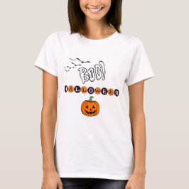 Minimalist Halloween Helgdag T Shirt