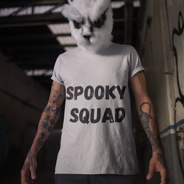 Minimalist Halloween-taloky Crew T-Shirt (Skapare uppladdad)