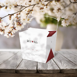 Minimalist Heart Bröllop Presentaskar