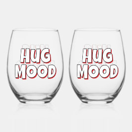 Minimalist “Hug Mood”  – Cute Quote