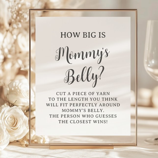 Minimalist Hur stor är mammas mage spel (Skapare uppladdad)