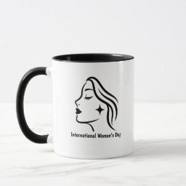 Minimalist International Women's Day Mug Mugg